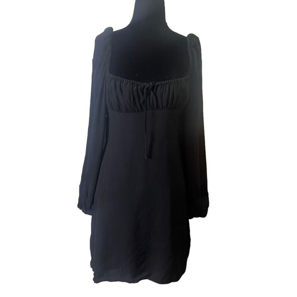 ARITZIA‎ SUNDAY’S BEST DELIAH  BLACK NWT MINI DRESS SIZE L